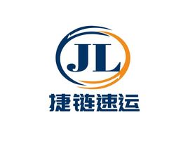 捷链速运企业标志设计