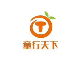童行天下店铺标志设计