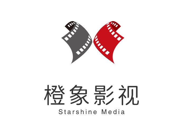 橙象影视logo标志设计