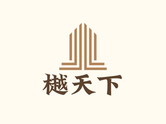 樾天下酒店logo设计