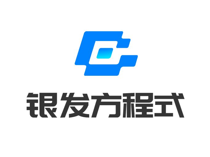 银发方程式门店logo标志设计