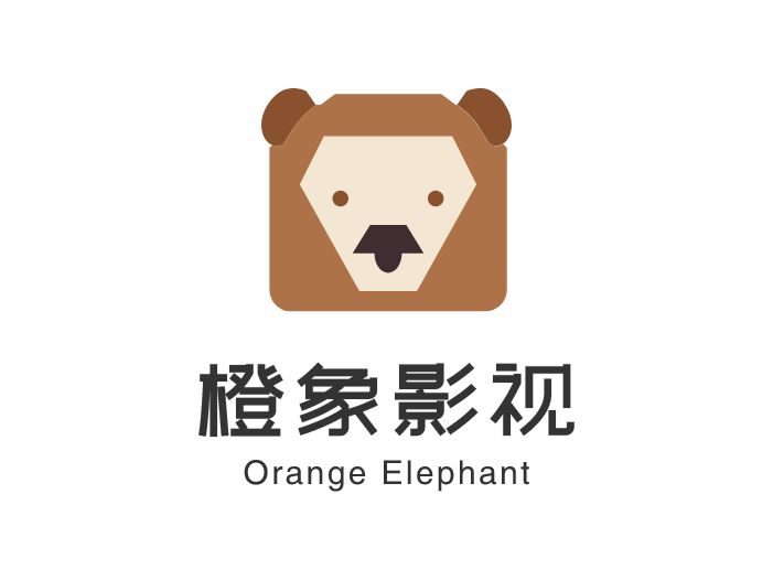 橙象影视logo标志设计