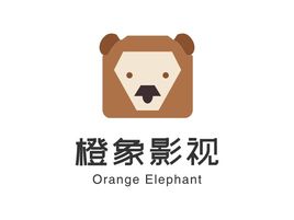 橙象影视logo标志设计