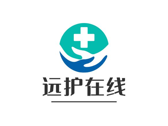 远护在线门店logo标志设计