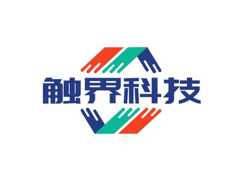 觸界科技logo標志設(shè)計