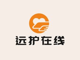 远护在线门店logo标志设计