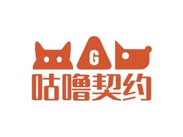 咕噜契约门店logo设计 宠物店logo设计