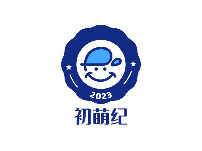 初萌纪logo标志设计