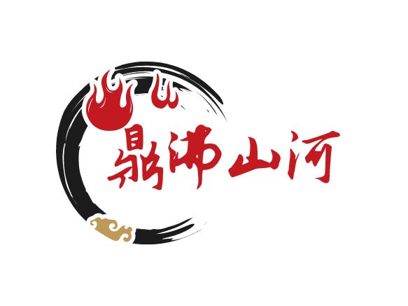 鼎沸山河店铺logo头像设计