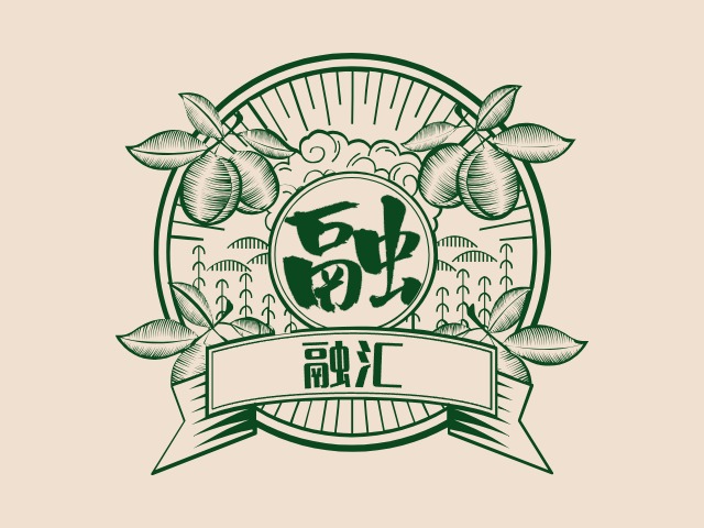 融匯店鋪標(biāo)志設(shè)計