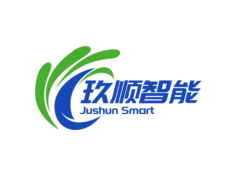 玖顺智能LOGO设计