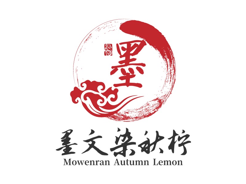 墨文染秋柠LOGO设计
