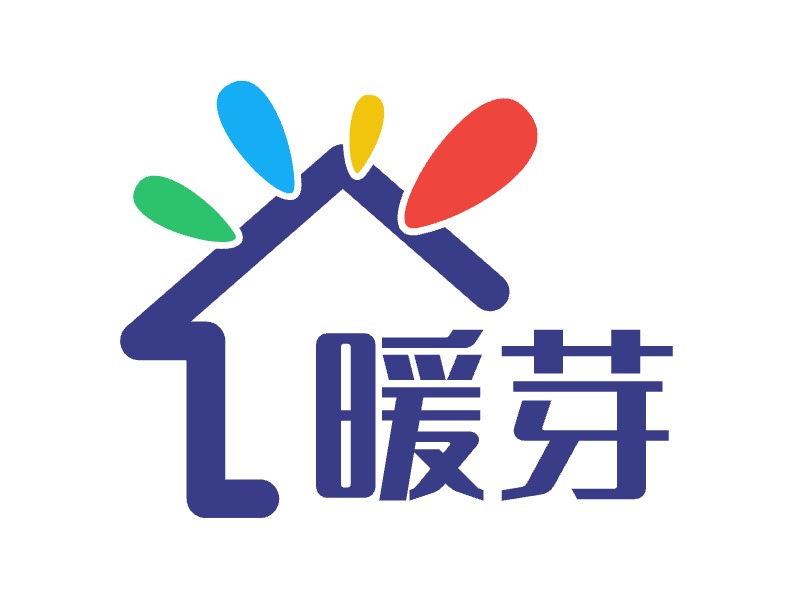 暖芽logo标志设计