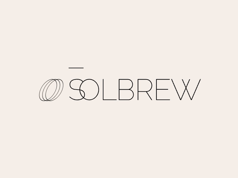 S olbrew店铺logo头像设计