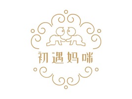 初遇妈咪logo标志设计