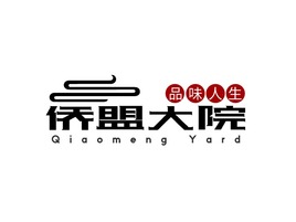侨盟大院店铺logo头像设计
