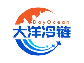 大洋冷链企业标志设计