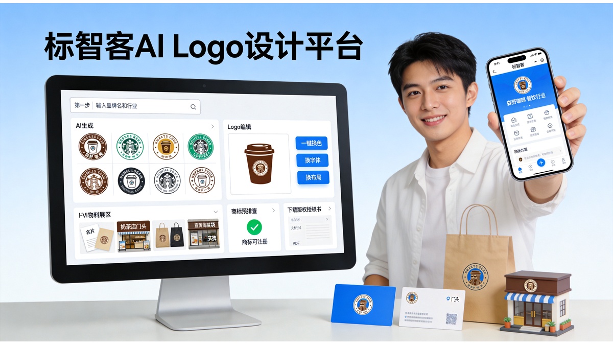 标智客AI Logo设计平台一站式方案