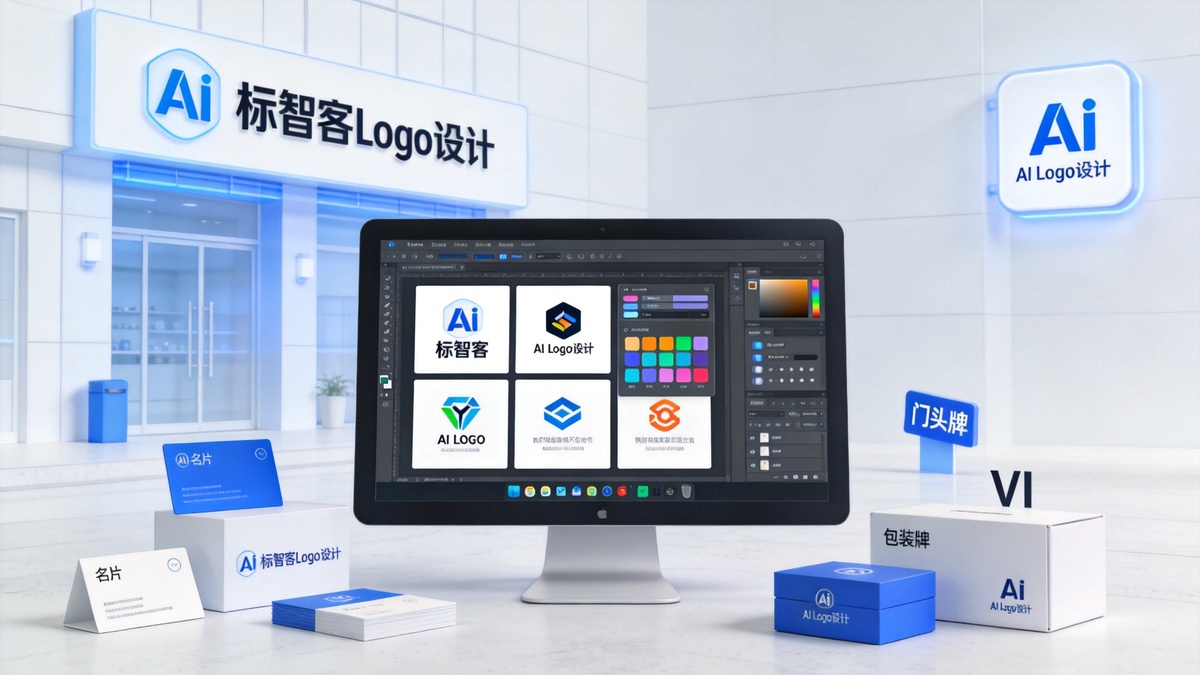 标智客平台Logo设计展示